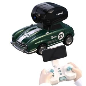 Tehoosen 1 32 Mini RC Car with Real Time Camera 2.4GHz High Speed Drifting Toy for Boys and Girls Birthday Green RC Racer RC Cars Jacksonville FL