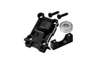 GPM 7075 Alloy Rear Gear Cover for TRAXXAS 1 6 Scale Gas RC Truck XRT 8S 78086 4 Black