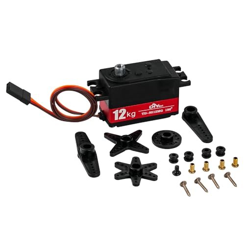 Sparkleiot TD 9512MG 12KG Digital Servo Low Profile Metal Gear High Torque for Crash Bandicoot RC Car 1/10 1/8 Robot