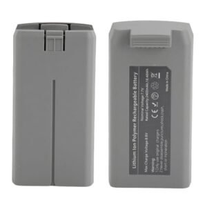Mini 2 Battery for Mini 2 SE, Mini 2, Mini SE Drone Replacement, Mini 2 SE Intelligent Flight Batteries with QC PD Fast Charging, Smart Flight Battery 2400mAh,2 Pack (1 Pack)