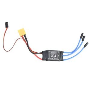 XIASABA 30A Brushless ESC Speed Controller for RC Helicopter PS1 Drone with XT60 Connector