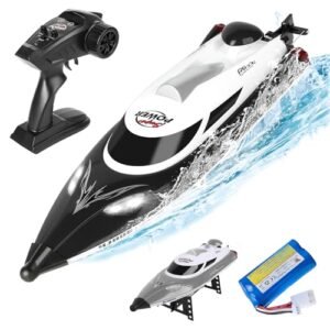 SpeedyPro RC Boat Speed Record Remote Control Boat High Speed 35 Plus KPH for Adults and Kids