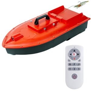 JABOBOAT Jabo Dolphin High Speed RC Saltwater Boat with Waterproof Hull and GPS Auto Return for Beach Fishing