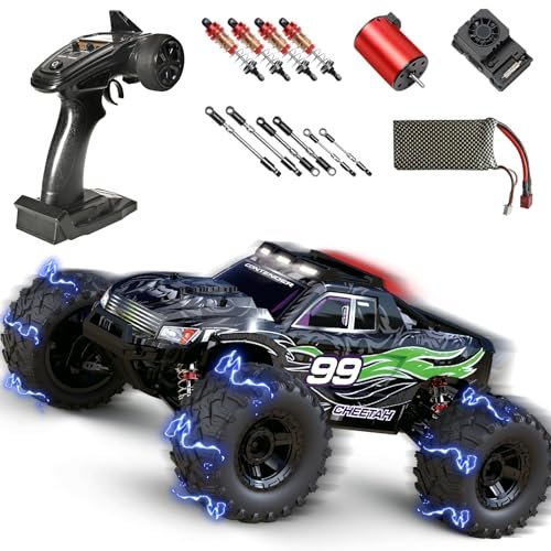 Limodgo Brushless RC Cabover Truck for Adults 1 10 Scale Fast Remote Control Car 50 MPH High Speed All Terrain Hobby Vehicle