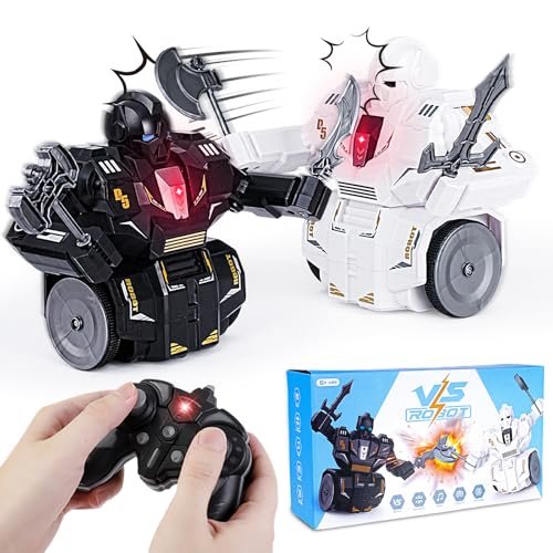 SkyHigh Tech 2 Player Rotating Battle Robot Remote Control Fight Robot with 4 Weapons Are RC Planes Illegal