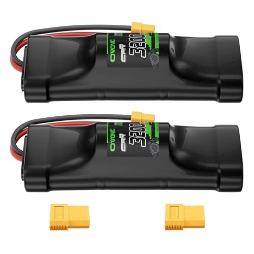 OVONIC Fuel Cell Elite RC 8.4V 3200mAh NiMH Hump Battery with XT60 and TRA Connector