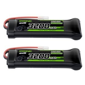 OVONIC 8.4V NiMH Battery 3200mAh 7 Cell RC Battery with TMY Connector