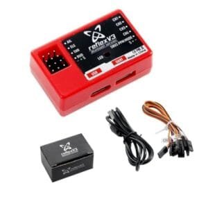 HeelAooRC FMS Reflex V3 Flight Controller Gyro Stabilizer for RC Wing Fixed Wing Aircraft
