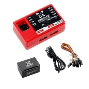 HeelAooRC FMS Reflex V3 Flight Controller Gyro Stabilizer for RC Wing Fixed Wing Aircraft