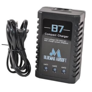 BMA B7 Compact Pro Lipo Charger for RC Car Powered by Dewalt Battery Fast Charging 2S 3S 7.4v 11.1v with 1.2M Long Cord