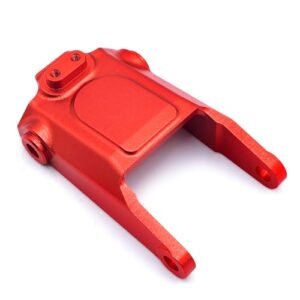 Zolikar 7075 Aluminum RC Components Motorcycle Drag Wheels Servo Protector Plate for 1/4 LOSI Promoto MX Upgrades Parts Red