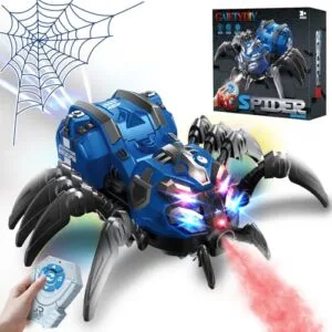 Spray Painting RC Aircraft with 2.4GHz Remote Control LED Lights and Music for Kids and Adults