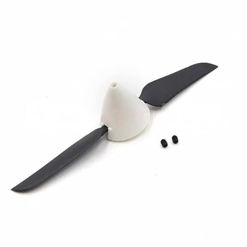 SPARKHOBBY 2 Set Mini Folding Propeller Paddle with 2.0mm Aperture Prop Spinner Cover for RC Glider Drones 4.5x3 CW