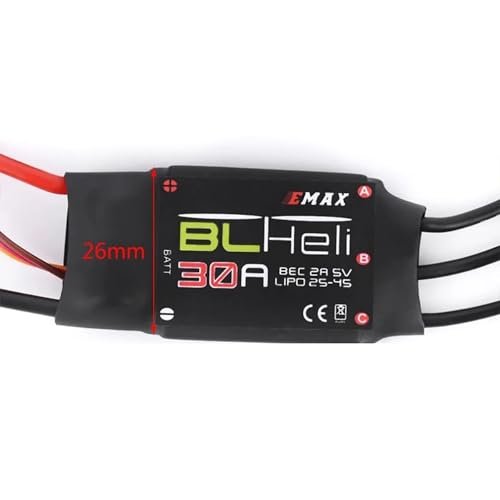 SPARKHOBBY BLHeli Series 30A Electronic Speed Controller ESC Compatible with Carl Goldberg RC Airplane Kits