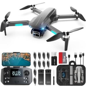 HHD 4K Camera Drone for Adults Beginners Under 249g with GPS Auto Return 52 Min Flight Time FPV RC Quadcopter