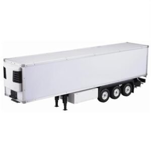 Wheelfun Thunder Quake RC Truck 1/14 Scale DIY RC Model Semi Trailer Container with 3 Axles for Hobby Enthusiasts