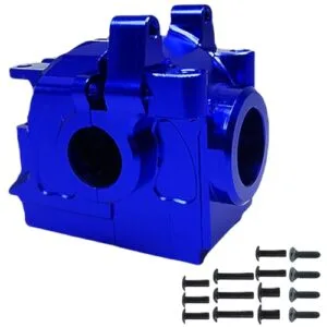 RCCSKJ Power Box for RC Planes High Performance Aluminum Alloy Transmission Gear Housing Compatible with Traxxas 1/10 Models