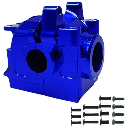 RCCSKJ Power Box for RC Planes High Performance Aluminum Alloy Transmission Gear Housing Compatible with Traxxas 1/10 Models