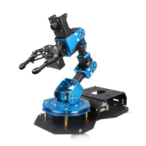 LewanSoul ROS Robotic Arm Raspberry Pi 4B 4GB Open Source Programming FPV AI Vision 6DOF Smart Robot Arm Kit