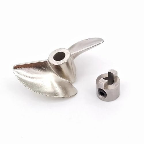 RC Hydroplane Boat Plans 40mm 5mm Shaft P1.4 Metal Propeller for Speed Boats and Yachts