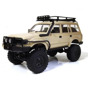 SVERTIBO 1 16 Scale RC WPL Truck C54 1 RTR 4x4 Off Road Rock Crawler with Upgraded Chassis 260 Motor New Gearbox and Batteries Yellow