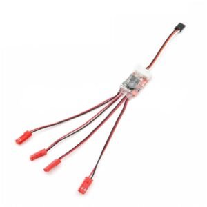 SPARKHOBBY 20cm 12V LED Strip Light with JST Plug Connector for Plank RC Plane DIY ACCS Parts Blue White Red Green 3S LED Night Lights