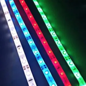 SPARKHOBBY 1PC 20cm 12V LED Strip Light with JST Plug Connector for Komet RC Plane Blue White Red Green 3S LED Night Lights DIY ACCS Parts 4pcs Color Mixing