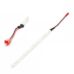 SPARKHOBBY 12V LED Strip Light 20cm with JST Plug Connector for Plantraco RC Planes DIY ACCS Parts 4PCS Red