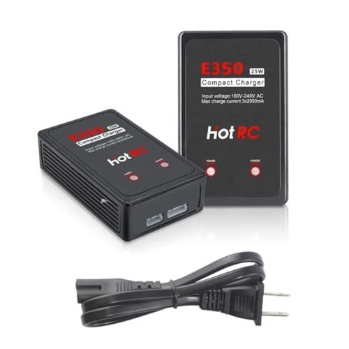 HobbyInn LiPo Battery Charger 2S 3S RC Lipo Balance Charger 7.4 11.1V 20W HOTRC B3 AC Fast Compact Charger for Cullman RC Hobbies