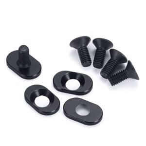 JGGZONE RC Tire Washer Aluminum Alloy Motor Mount Fixed Seat for Traxxas 1/8 4WD Sledge Monster Truck Upgrade Parts