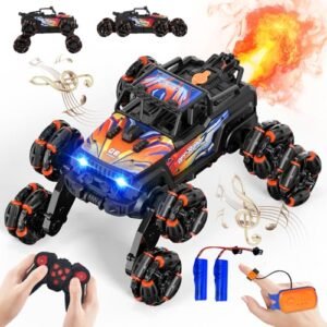 Explore the Latest New RC Cars Coming Out 2024 Upgraded 8WD Gesture Sensing Remote Control Stunt Car Toy for Boys Age 8 13