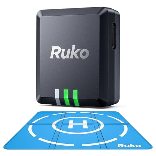 Ruko R111 FAA Compliant Remote ID Module and H002 Drone Landing Pad for Enhanced Flight Safety