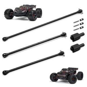 Arrma 1/5 KRATON 8S BLX Outcast 8S BLX Steel Center CVD Driveshaft Diff Outdrives Upgrades Parts Black