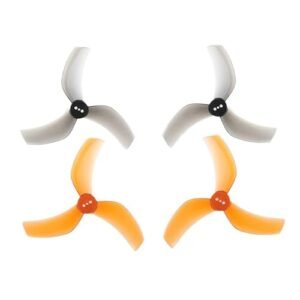SPARKHOBBY GF D90S 90mm 3-Blade 3.5inch Propeller 3 Hole 1.5mm PC Higher Efficiency for RC Freestyle Cinehoop Racing Drones Spare Parts (2Pairs D90S-3 Whisky)