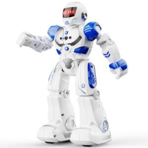 Rockshox Yari RC Oil Volume Adjustable Remote Control Robot Toy for Kids Programmable Walking Dancing Smart Gesture Sensing Ideal for Ages 3 to 12 Boys Girls