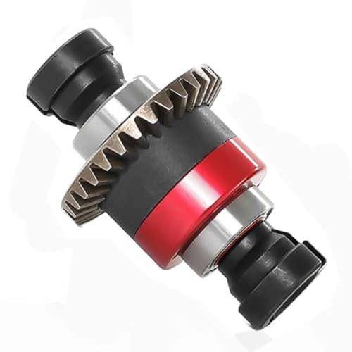 Steel Assembled Differential 30T 0.8Mod GROM for RC Volvo Excavator 1/14 ARRMA Granite Typhon Mojave GROM Replacement Parts ARA311177 ARA311177V2 Red
