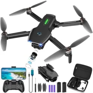 Bokigibi Gravity RC USGT Motor Drone with 1080P HD Camera Brushless Motor Foldable Design for Adults and Beginners