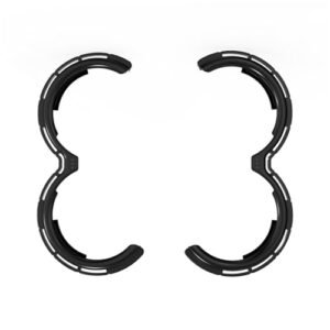 Generic Avata 2 Propeller Guard Protector, Anti-Collision Prop Bumper Ring TPU Protective Cover Sleeve Compatible for DJI Avata 2 Drone Accessories (Black)
