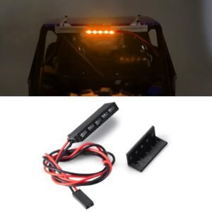 WEFEINO Murat RC Lights 32mm 65mm LED Brake Stop Lamp for 1/10 RC Crawler Axial SCX10 90046 Wraith RR10 TRX4 D90 Yellow
