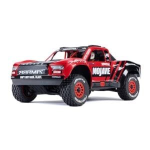 ARRMA RC Truck Mojave GROM 4x4 Smart Small Scale Desert Truck RTR with Battery and Charger Included Red Black ARA2104T1
