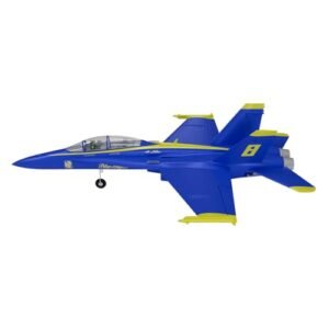 XFLY MODEL Yak 54 RC Airplane PNP Blue Twin 40mm EDF No Transmitter Receiver Battery