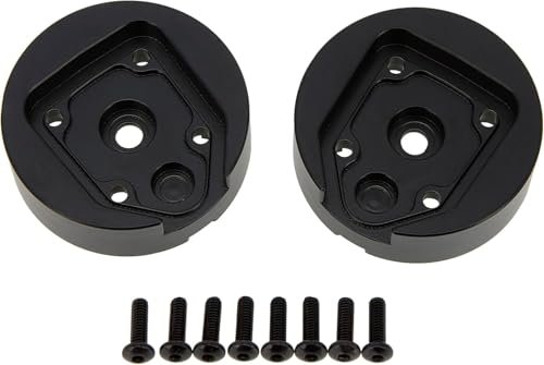 MEUS RACING UTB18 Brass Rear Outer Portal Covers Weights for Carisma RC Buggy Axial UTB18 Capra Trail Buggy AXI212012 2pcs 65g Each Black