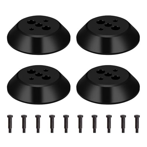 DJI Avata 2 Aluminum Alloy Motor Covers 4pcs Set Prevent RC Motor Smoking Waterproof Dust Proof Protector Black