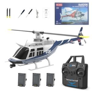 OYDL C138 RC Helicopter Champion 6 Axis Gyro 2.4G 6CH Remote Control Helicopter with One Key Take Off Landing for Adults Beginners