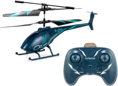 FLYBOTIC Air Hogs Havoc RC Helicopter with LED Lights USB Charging and Precise Speed Control for Indoor Flying
