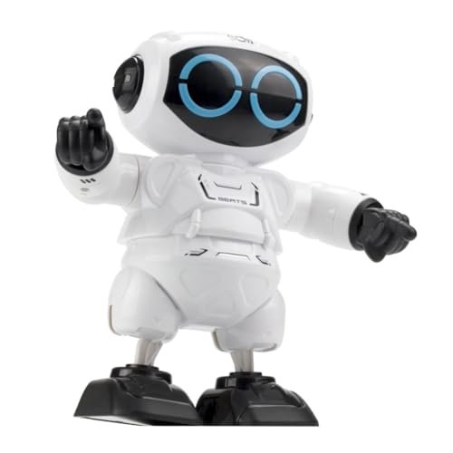 YCOO Robo Beats Tap and Dance Robot Toy for Kids Interactive Dancing Robot with DJ Mode and LED Eyes