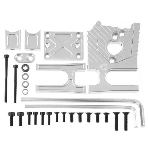 Powerhobby 7075 Aluminum Grublock Motor Mount Compatible with 3.8 Aluminum RC Wheels for Arrma Limitless Infaction V1 Felony Typhon