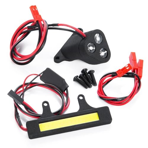JGGZONE RC Warship Kits LED Light Set for 1/8 ARRMA Talion 6S RC Car Front Rear Headlight Taillight Upgrade