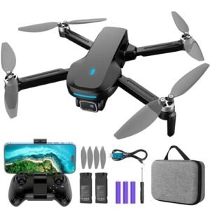 Mirason Gravity RC Tires Drone with 1080P HD FPV Camera Brushless Motor 36 Mins Flight Time Foldable for Kids and Beginners