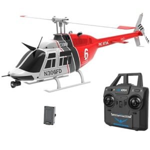 Actualia Pathfinder RC Helicopter 1/30 Scale C138 with 6 Axis Gyroscope 2.4G 6CH Remote Control Altitude Hold Optical Flow Positioning One Key Takeoff Landing for Adults Gift